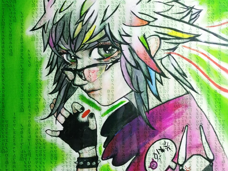 80х80см.
акрил на холсте, 
печать-пластификация